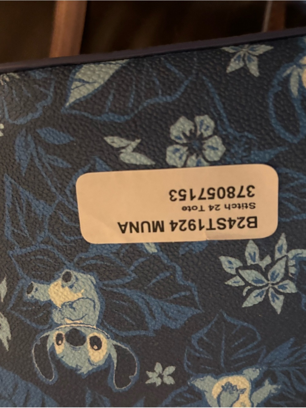 Dooney & Bourke Navy Blue Disney exclusive Stitch